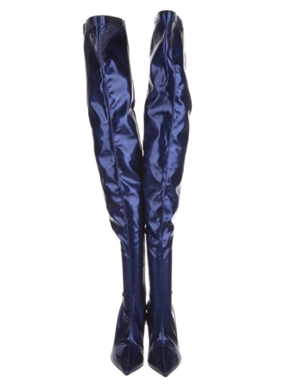 Christian Louboutin Cosmic
Alta Boots 100 Over-the-Knee
Strass RETAIL 3995 - Picture 8 of 13